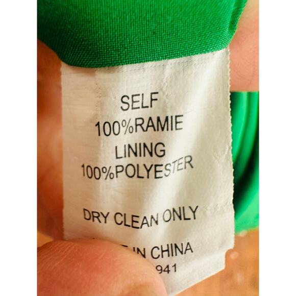 AMANDA UPRICHARD Women's Green Floral Collared Shirt Pierre Midi Dress Size XL - Picture 5 of 12